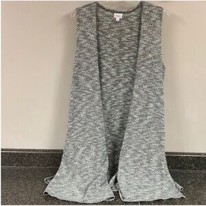 Lularoe long Joy vest duster cover up xl fits sizes 12-20